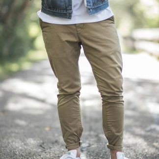 Fa8Vq6 Men's Straight Fit Chino Pants — Cotton Twill