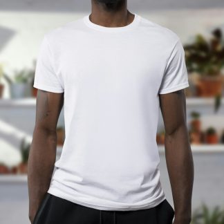 Fa8Vq6 Men's Classic Crew Neck T-Shirt — Soft Cotton Everyday Tee